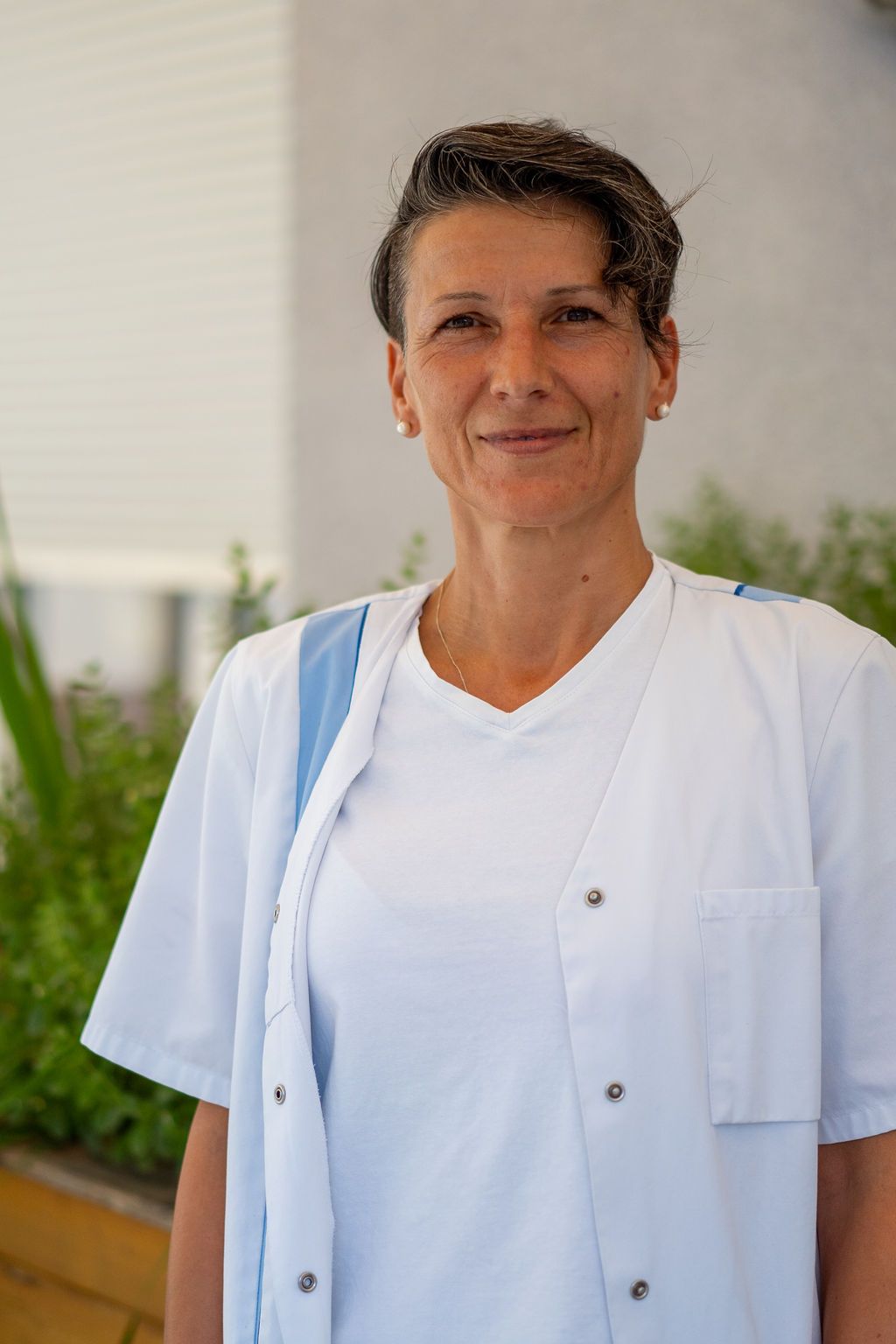 Evelin Franjic ist Pflegefachkraft bei der Sozialstation Rastatt