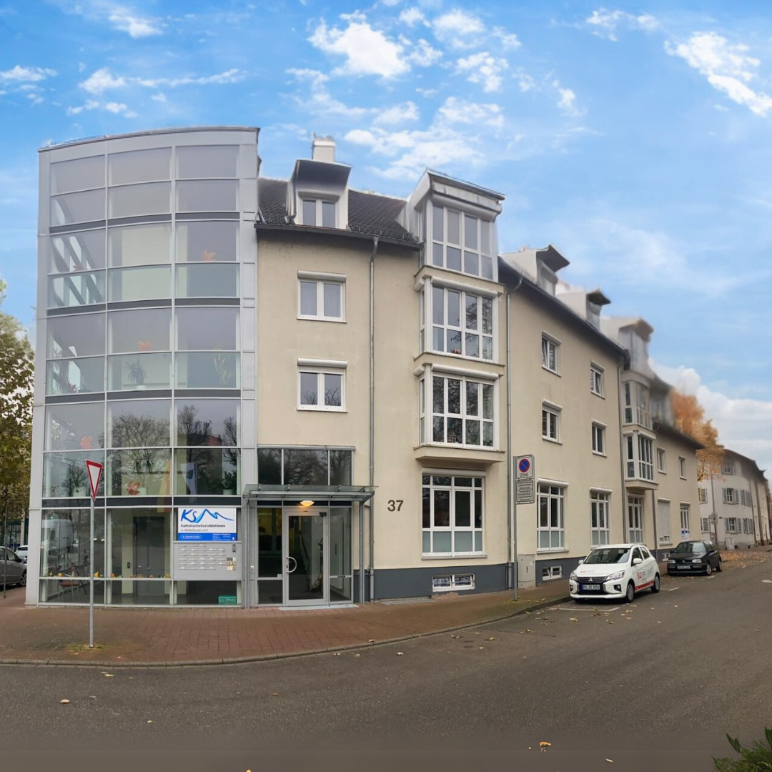 Hauptgebäude der Sozialstation Rastatt, Murgstraße 37