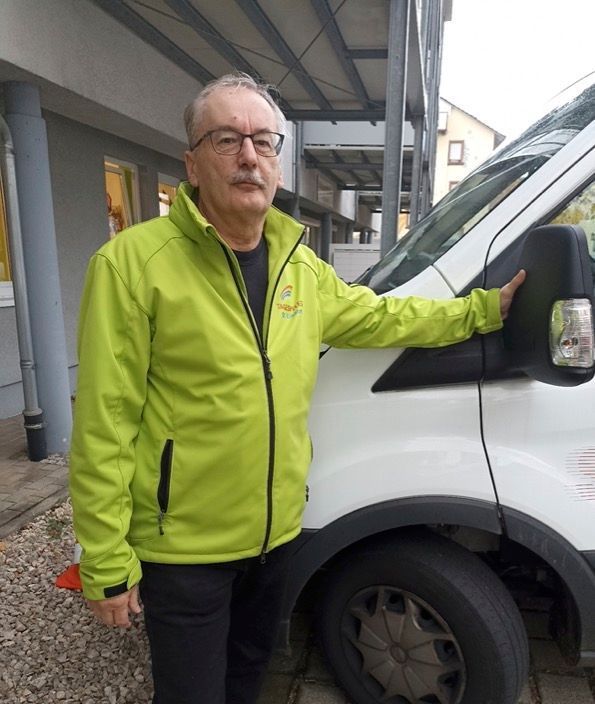 Roland Müller ist Fahrer bei der Tagespflege Bühl