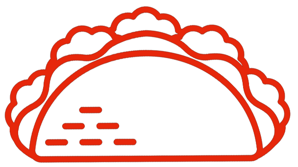 piadina icona arancio