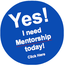 Blue button to click if you need mentorship