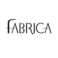 FABRICA logo in black; a stylized 