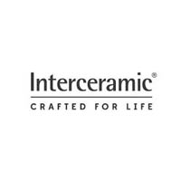 Interceramic logo with text 