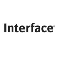 Interface logo: Black text on white background. The word 