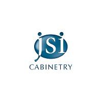 Logo for JSI Cabinetry, blue oval with 