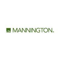 Mannington logo: Green text with a small green square and lines.