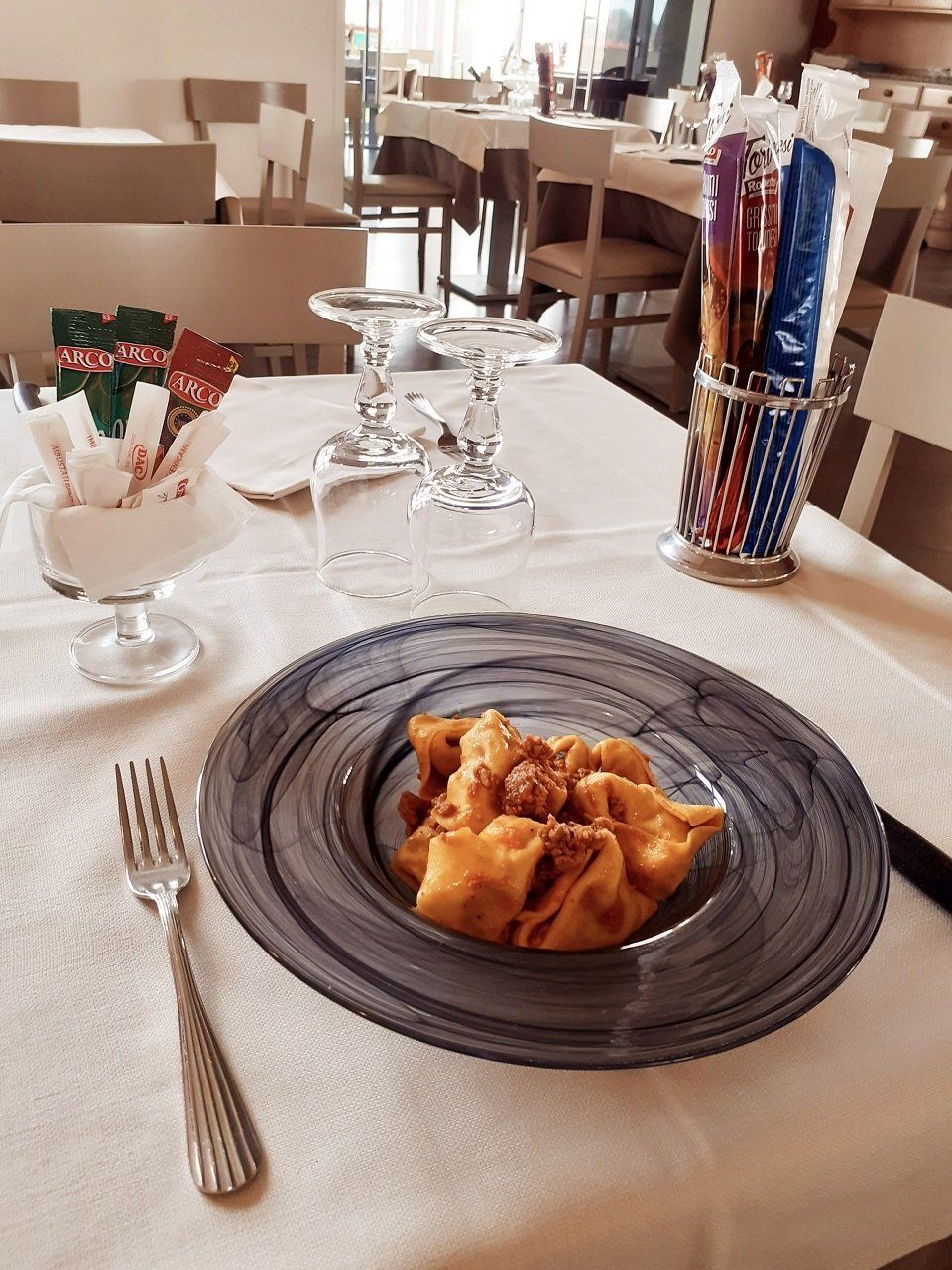 primo piatto di pasta fresca fatta in casa