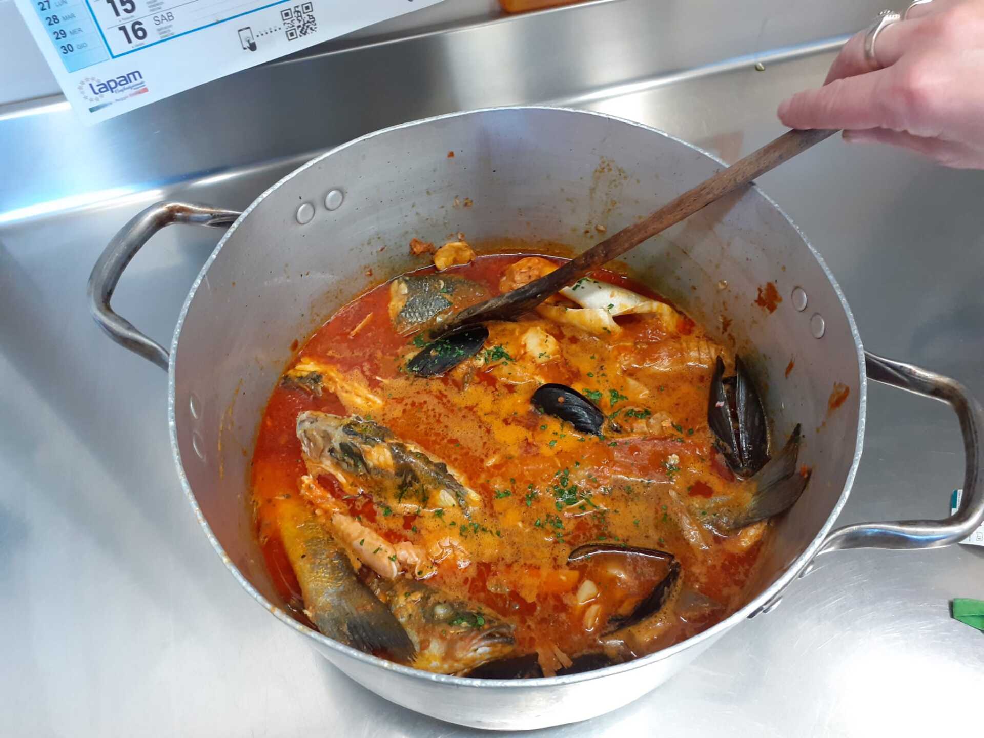 cocina marinera y pescado fresco