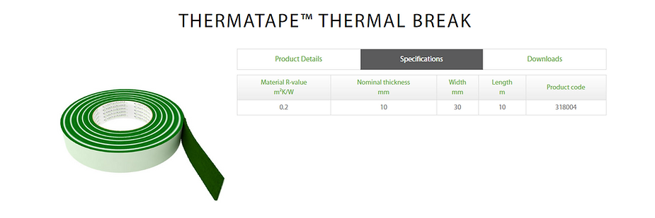 Thermatape Thermal Break — Sydney, NSW — 10 Star Building Assessments
