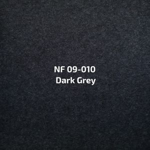 Een close-up van een stuk donkergrijze stof