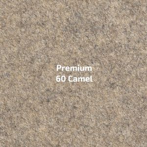 Een close-up van een premium 60 kamelentapijttextuur.