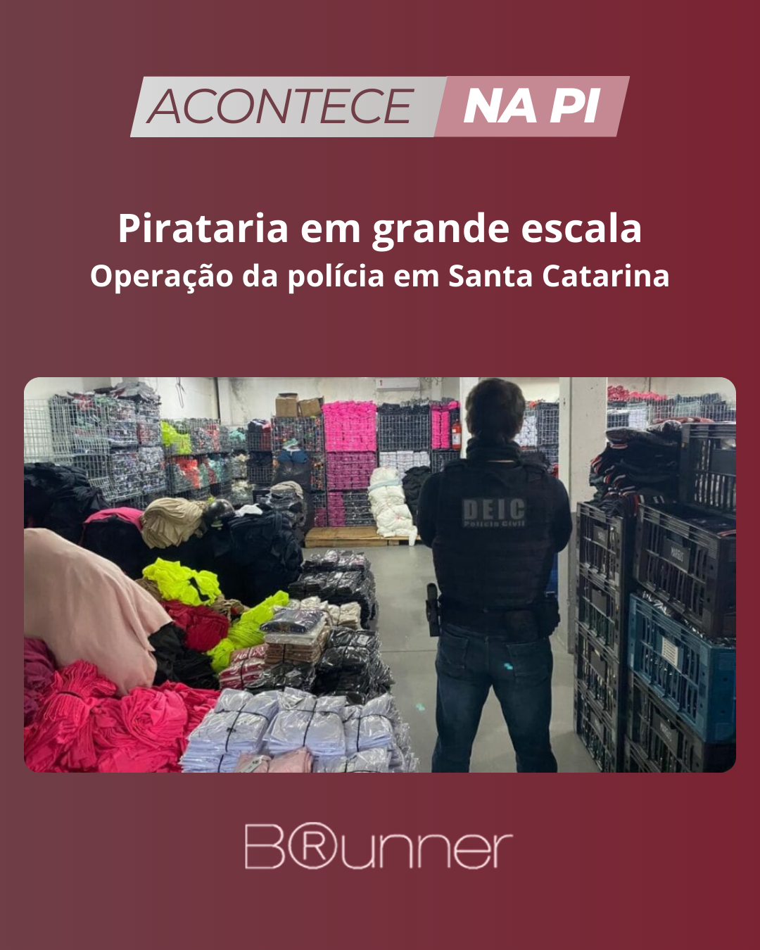 Pirataria em grande escala