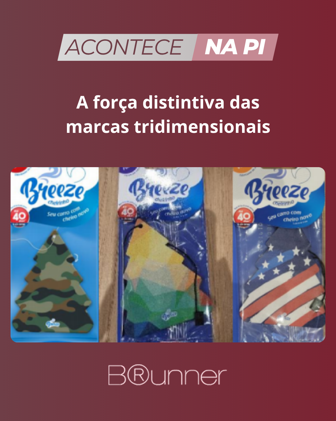 A força distintiva das marcas tridimensionais