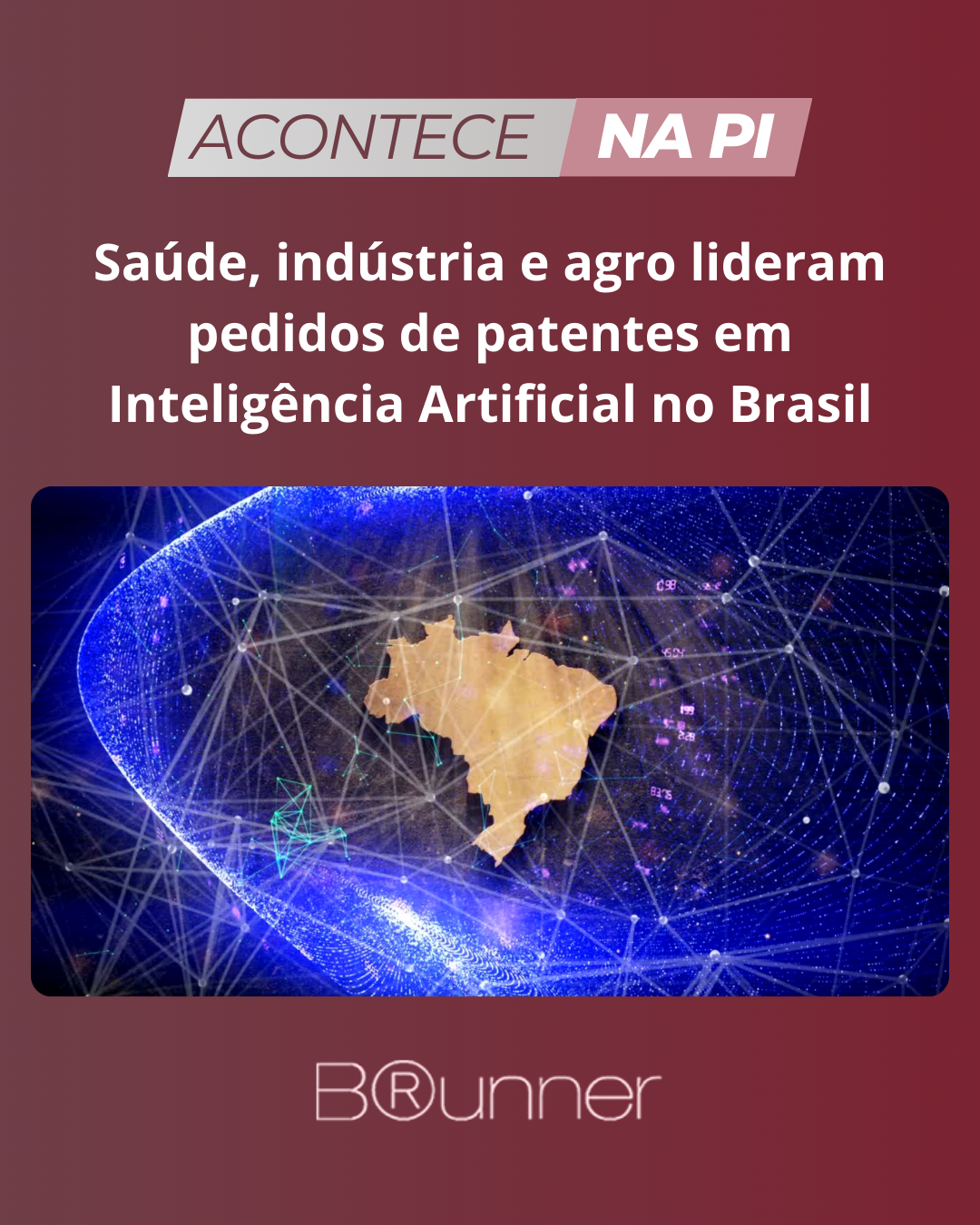 Saúde, indústria e agro lideram pedidos de patentes em Inteligência Artificial no Brasil