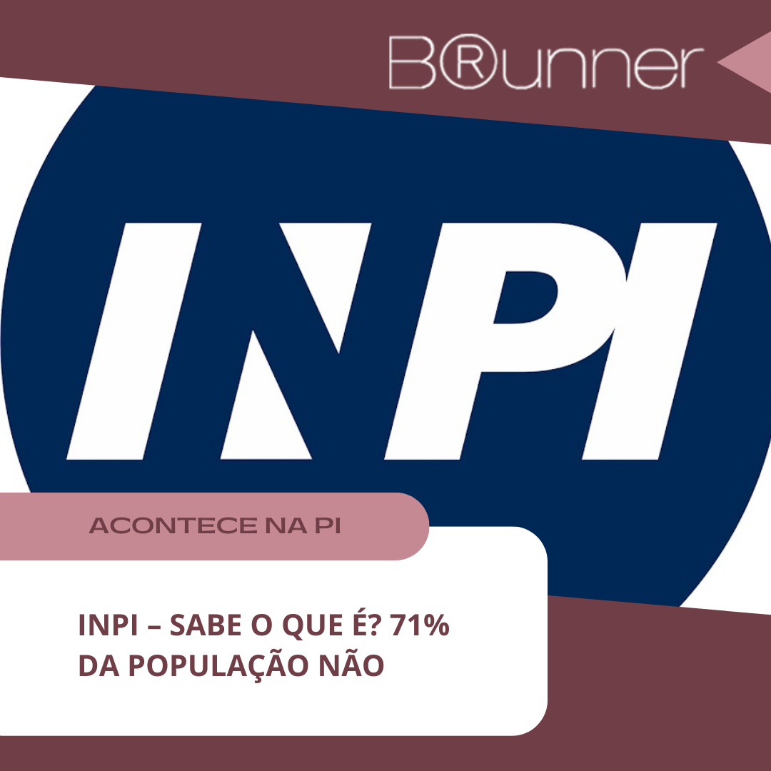 INPI – SABE O QUE É? 71% DA POPULAÇÃO NÃO