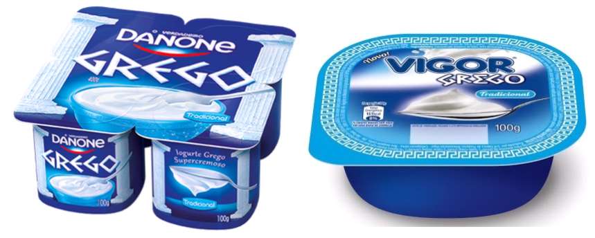Imagem de embalagem de iogurte Grego