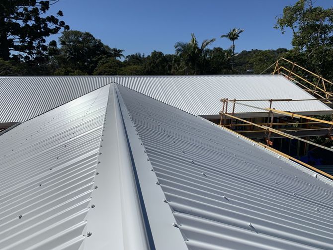 new colorbond metal roofing gold coast