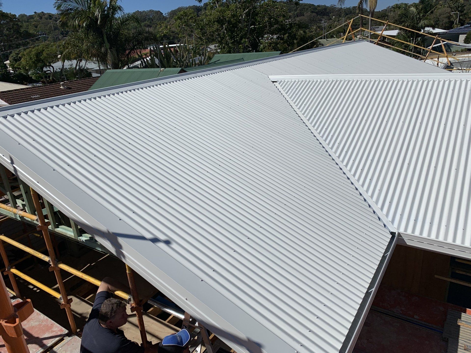 domestic metal roofing gold coast