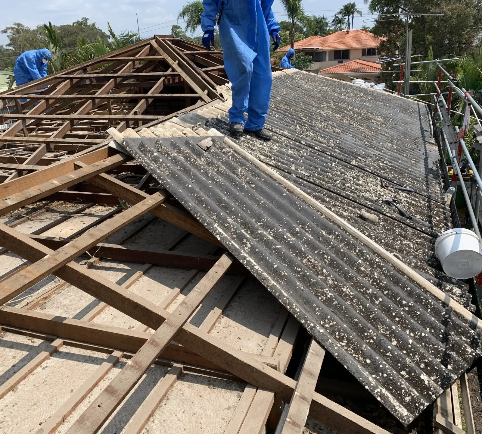 Asbestos Re-roof Roof Replacement Gold Coast