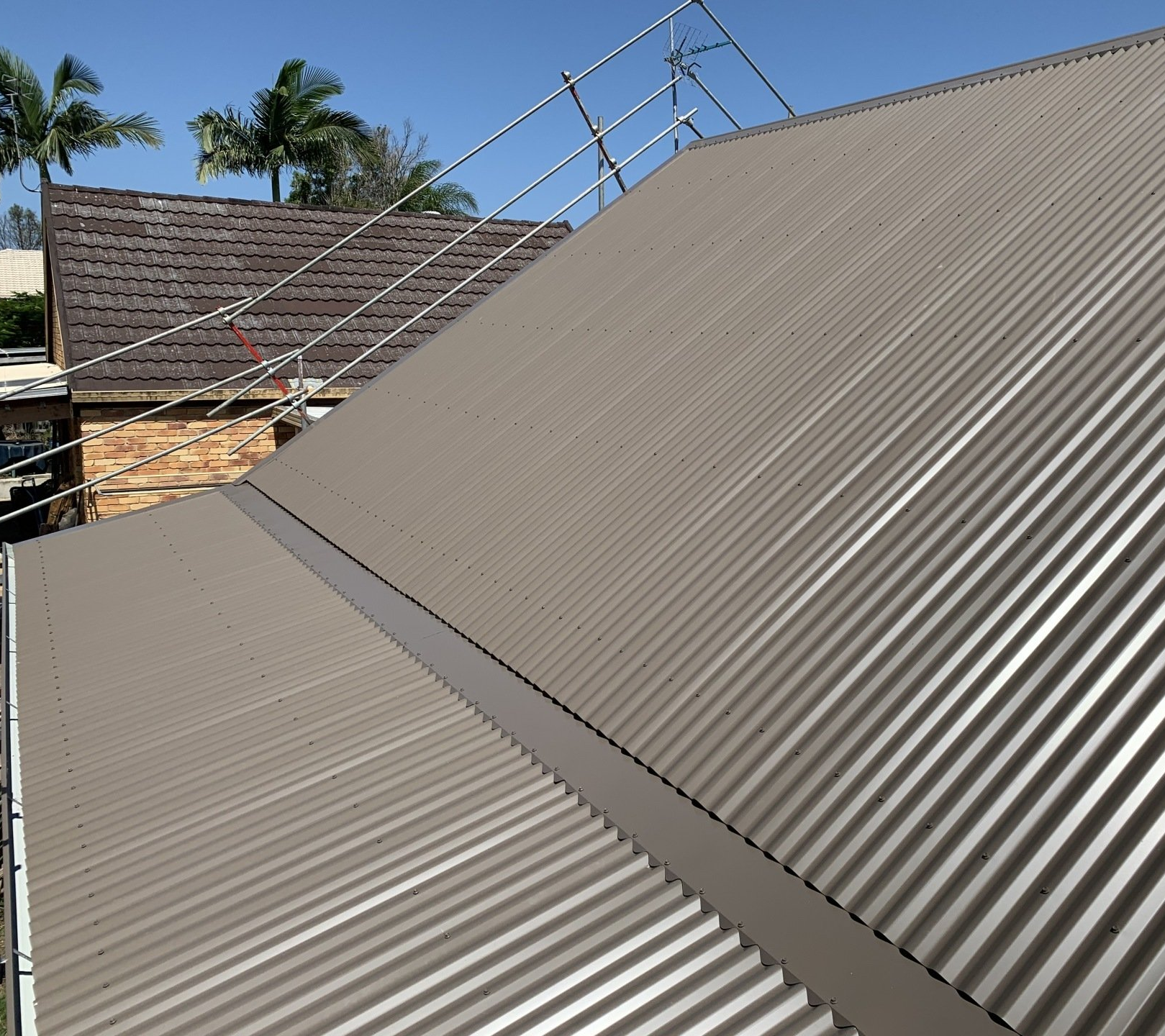 Colorbond Re-roof Roof Replacement Gold Coast