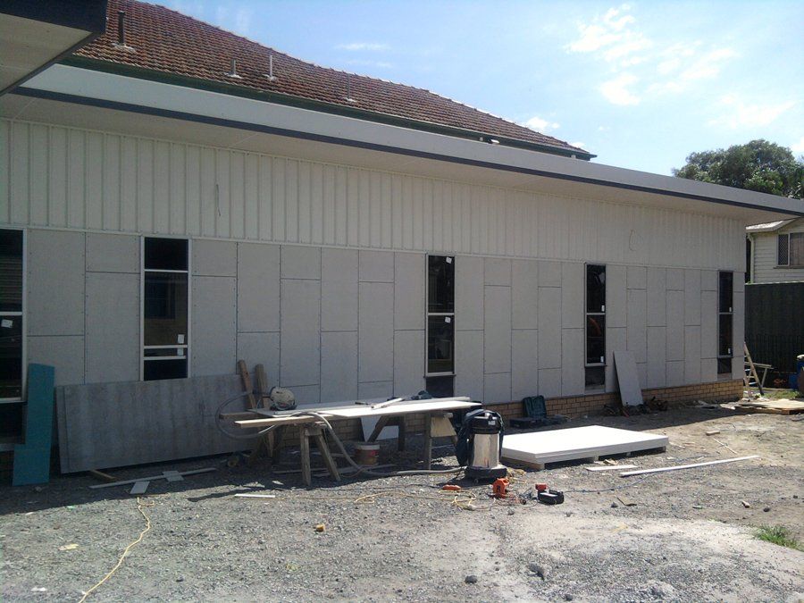 Wall Cladding after Colorbond