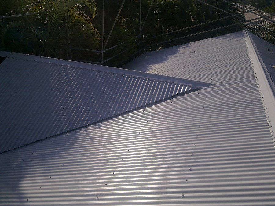 Re-roof tile to metal roof conversion Colorbond