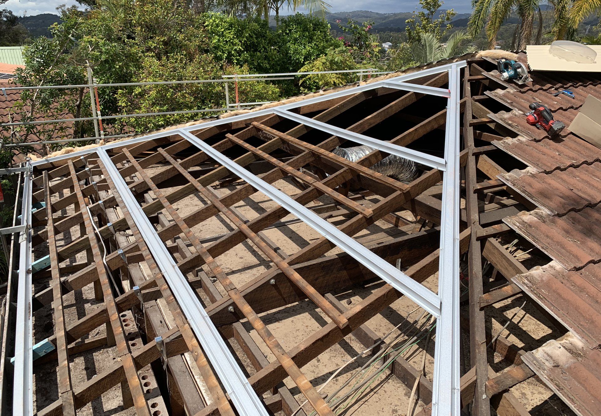 Robina re-roof replacement gold coast