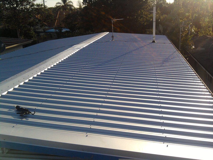 Rusty roof replacement Zincalume Trimdek