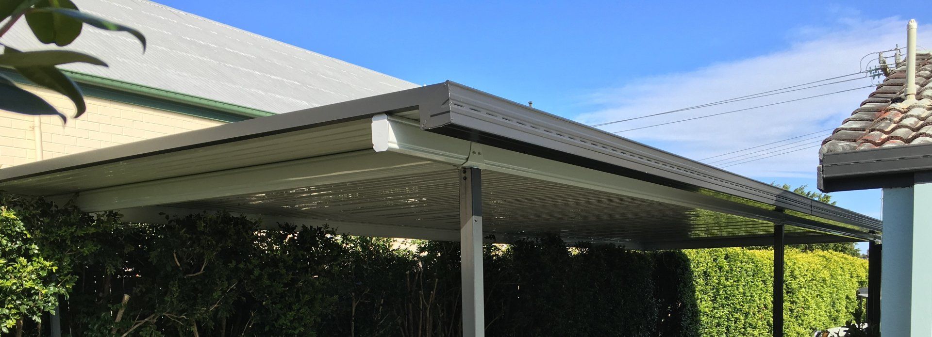 Single Skin Colorbond Carport Free standing
