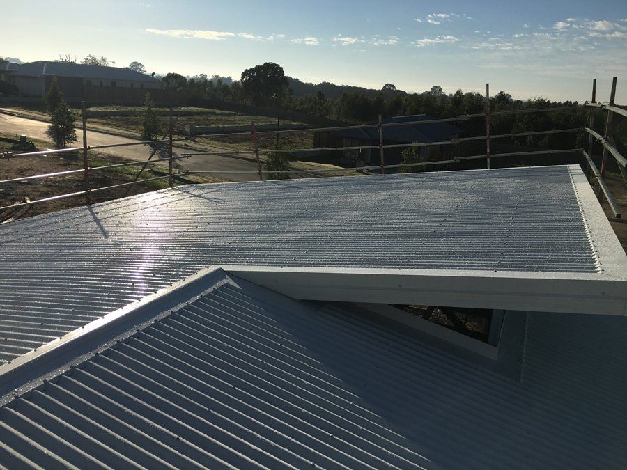 New Colorbond corrugated