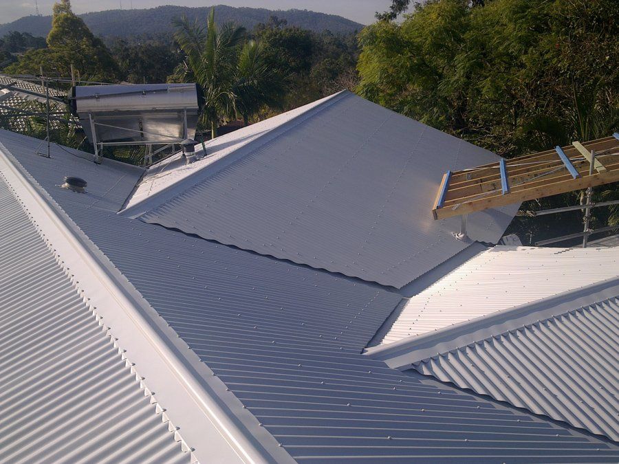Re-roof tile to metal roof conversion Colorbond
