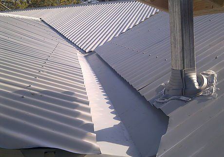 Re-roof tile to metal roof conversion Colorbond