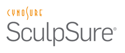 A logo for sculpsure is shown on a white background.