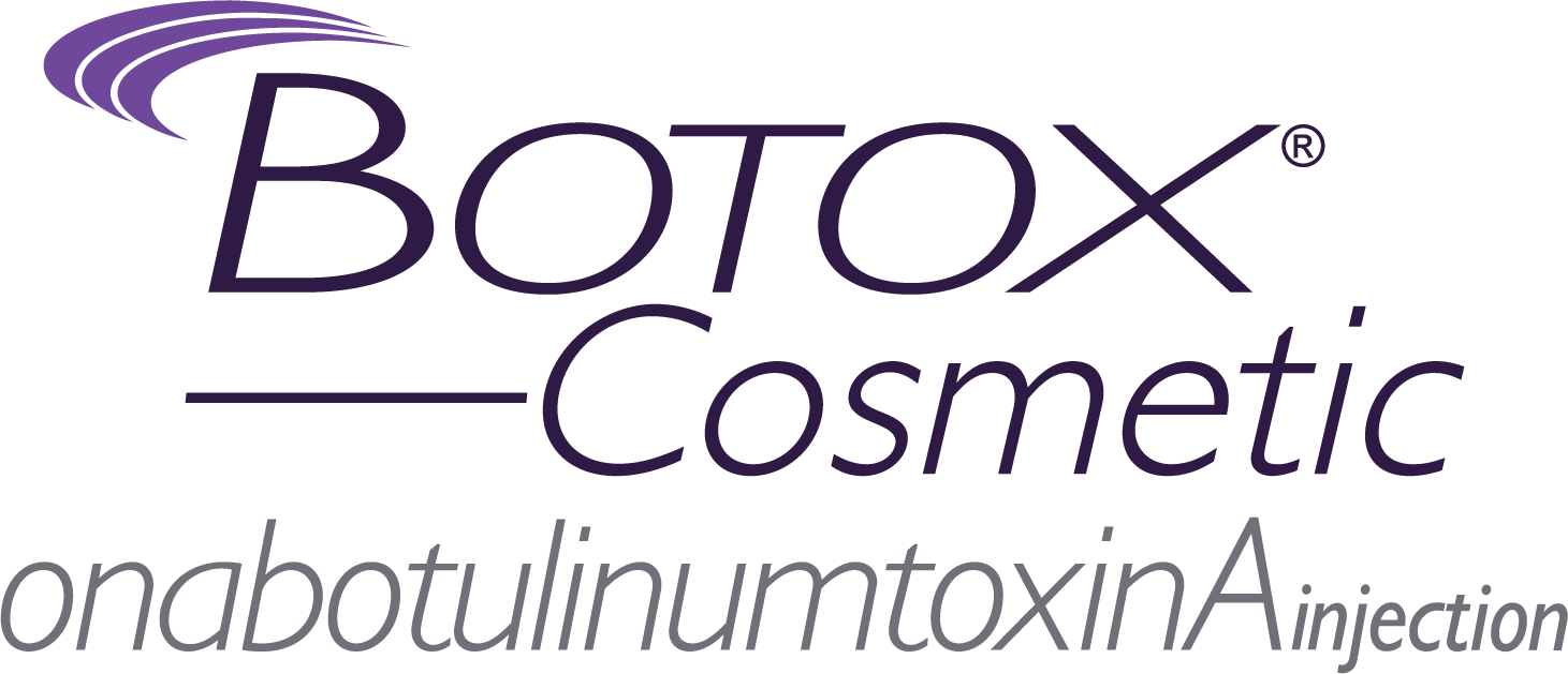 A logo for botox cosmetic onabotulinumtoxin injection