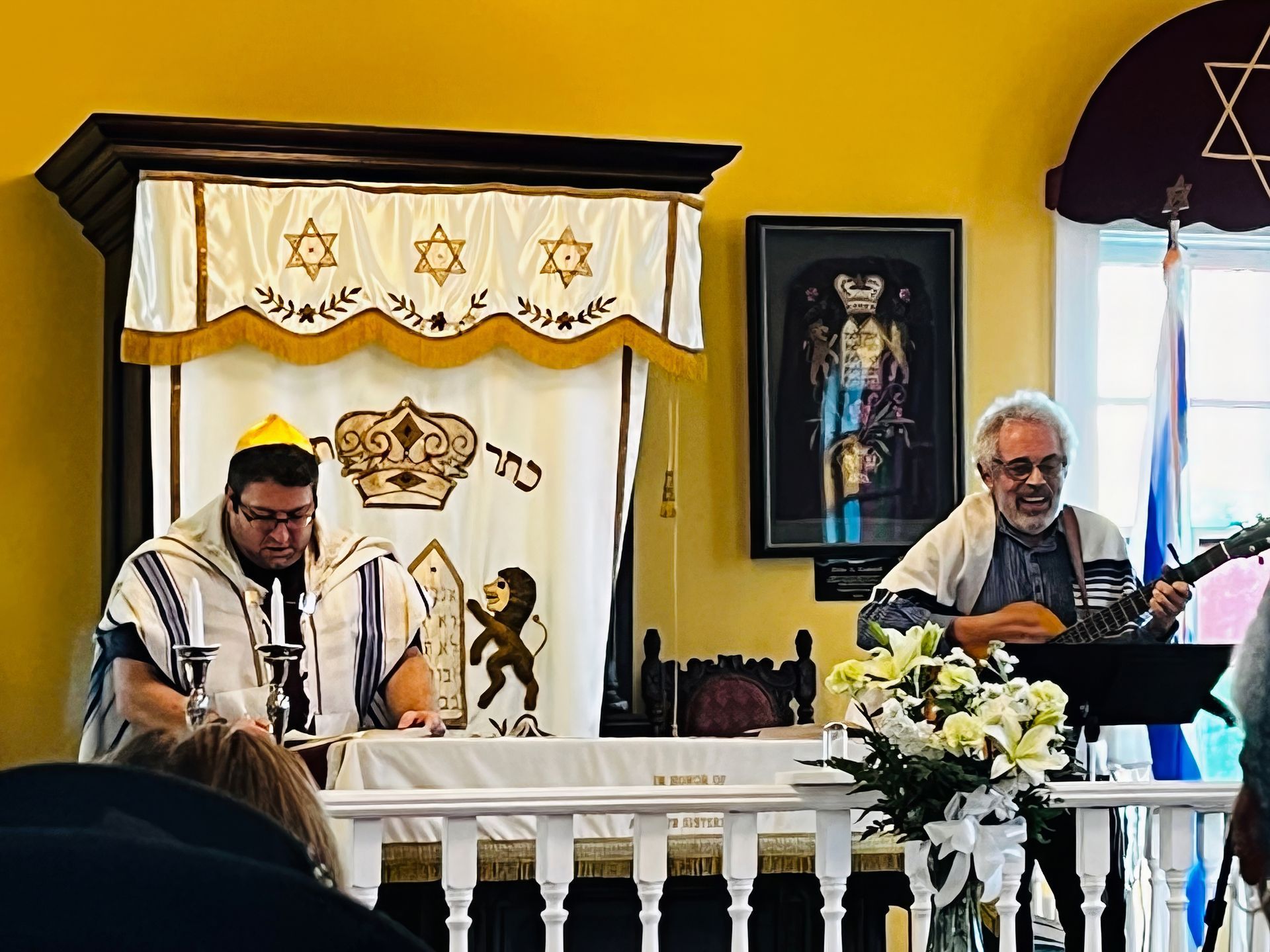 Erev Rosh Hashanah Service at Adath Yeshurun Synagogue in Aiken, SC