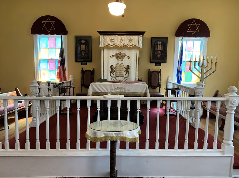 Interior of Adath Yeshurun Synagogue