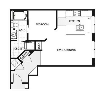 studio 2 floor plan