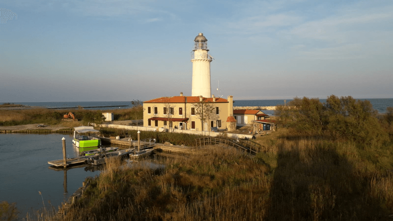 our modern lighthouse on the delta
