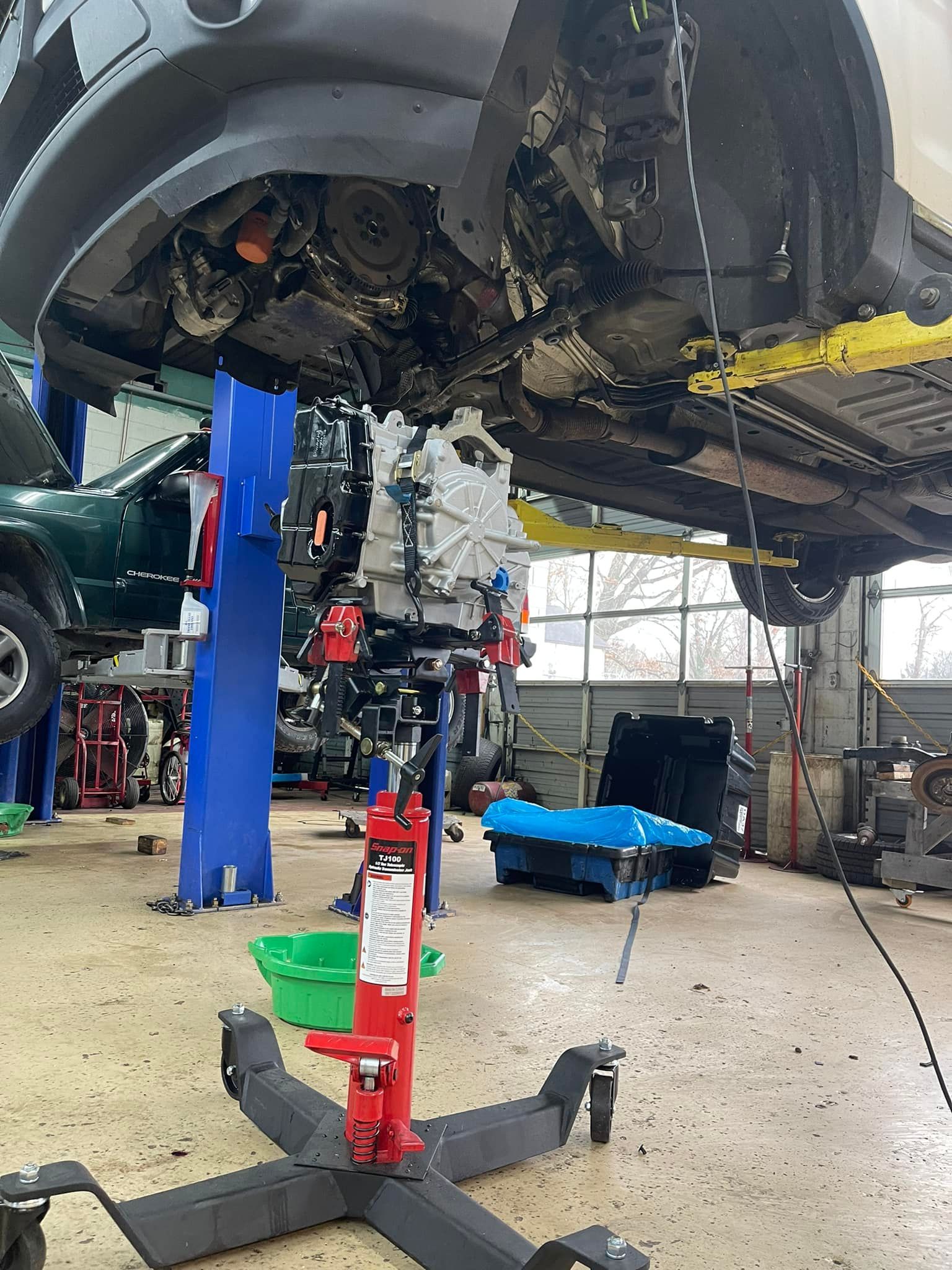 Vehicle in Auto Shop | Addison Complete Auto Repair