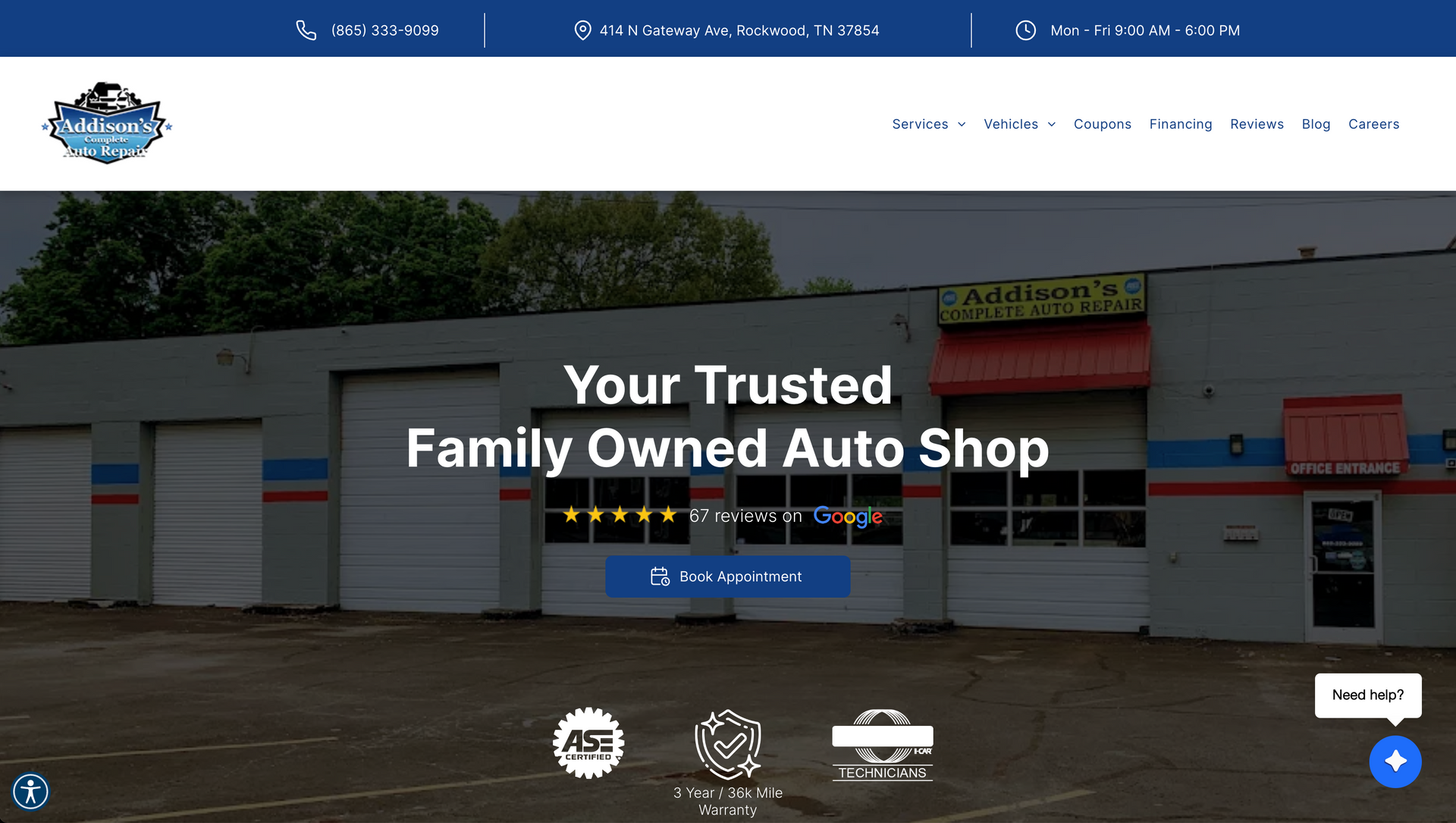 Addison's Complete Auto Repair