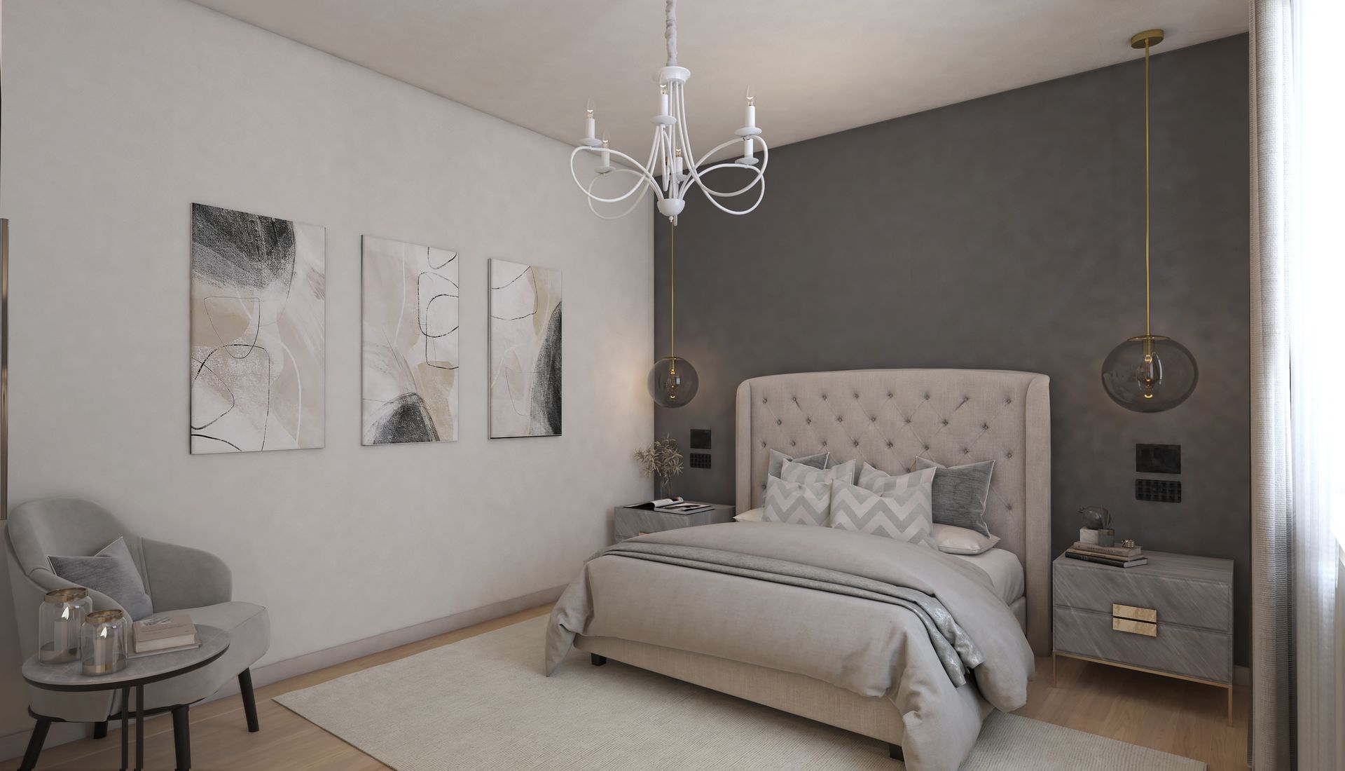 Bedroom Interior Design Potters Bar | Elisa Design