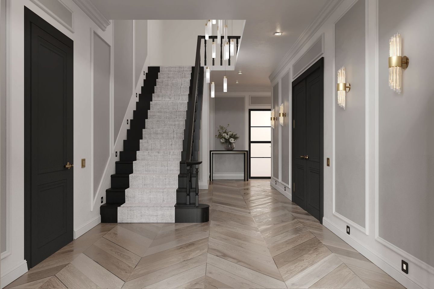 Luxury interior design Berkhamsted | Hallway by Elisa Design