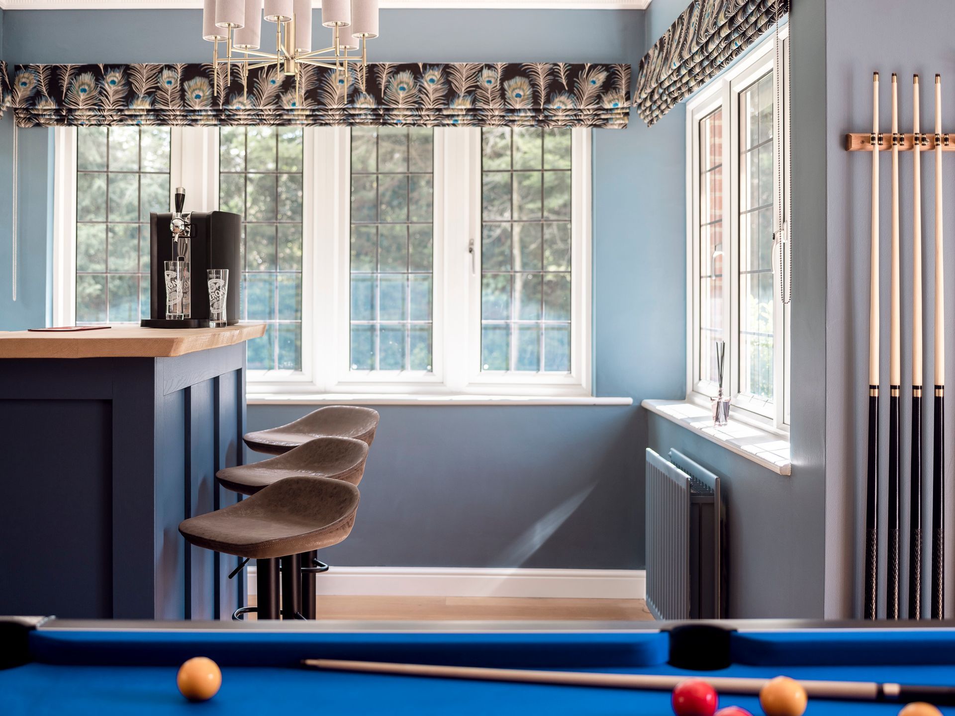 Luxury interior design Knebworth | Games Room by Elisa Design