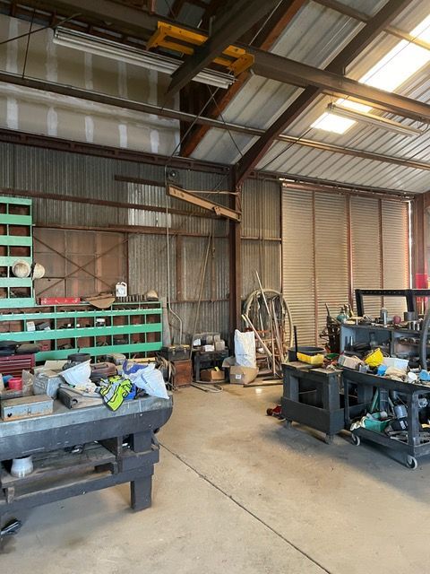 inside shop building