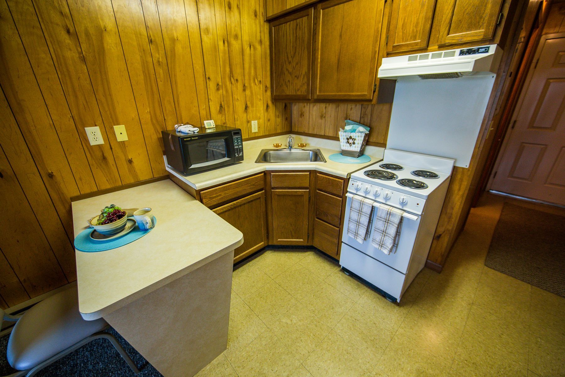 Photo showing a kitchen