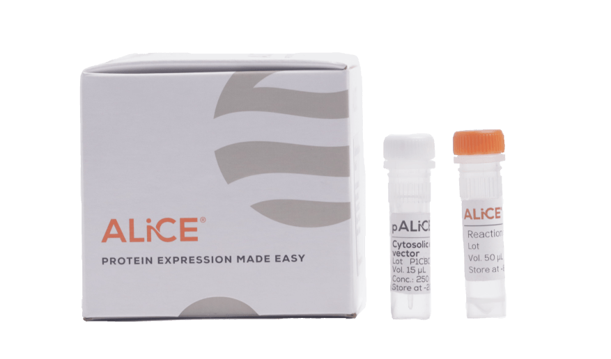 ALiCE cell-free protein expression kit box