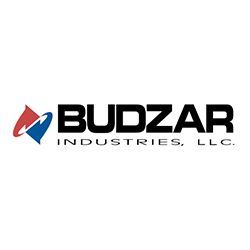 The logo for budzar industries , llc.