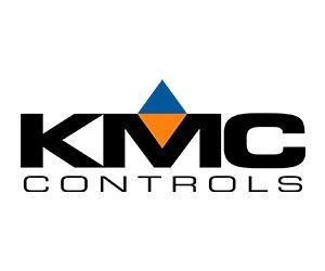 Kmc controls logo on a white background