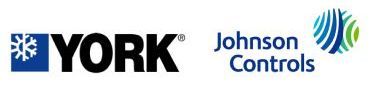 The york and johnson controls logos are on a white background.