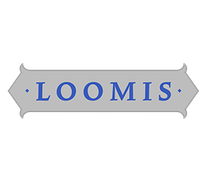 Loomis family funeral home logo